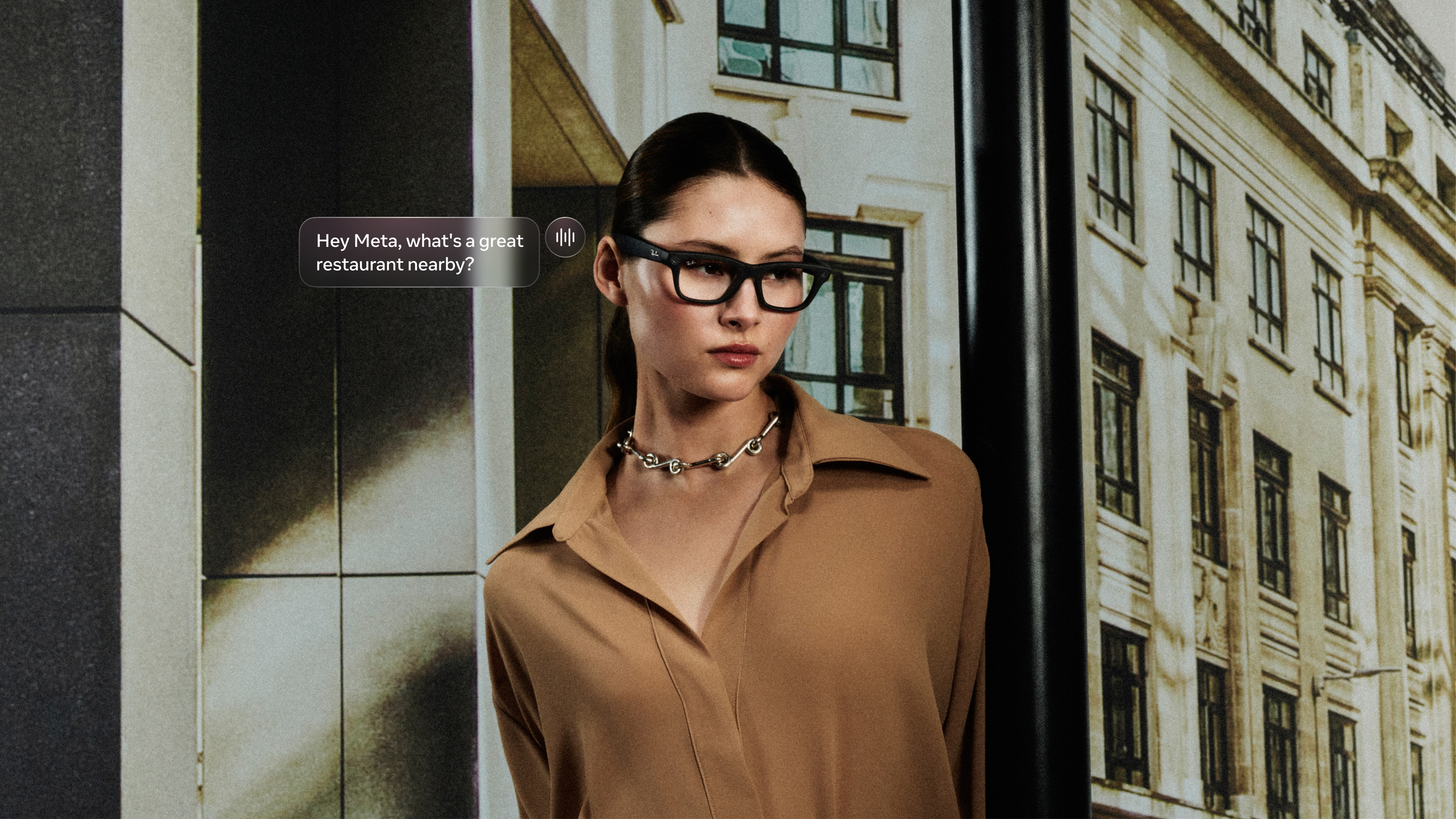 Meta Wearables Portfolio — Ray-Ban city portrait